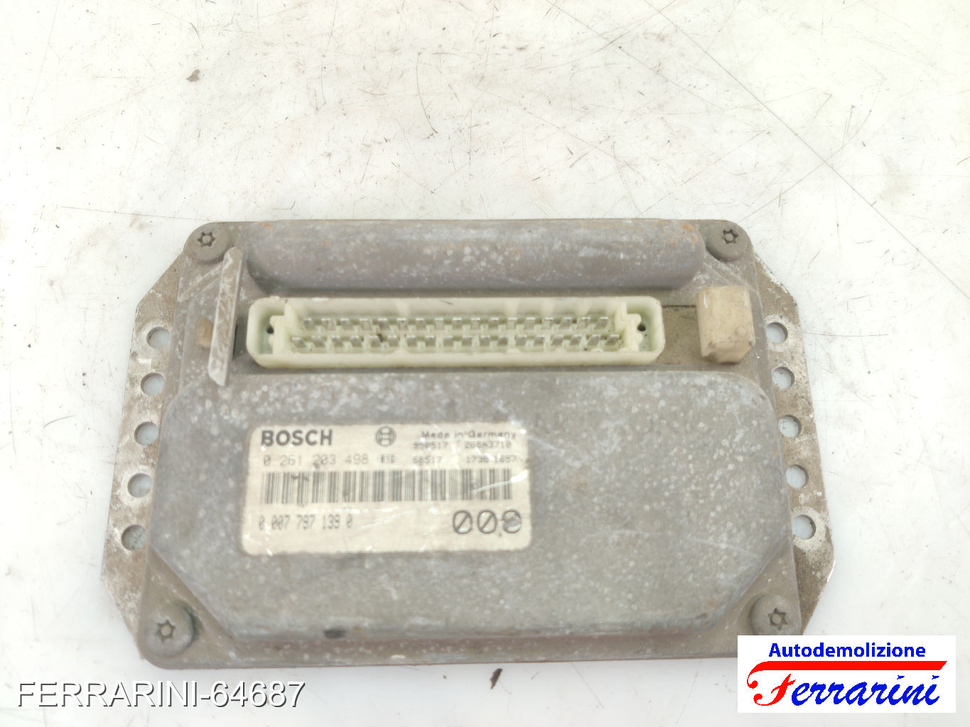 Centralina Motore FIAT UNO 146 1.1 1986-2006 00077971390, 268A3710, 261283498 9