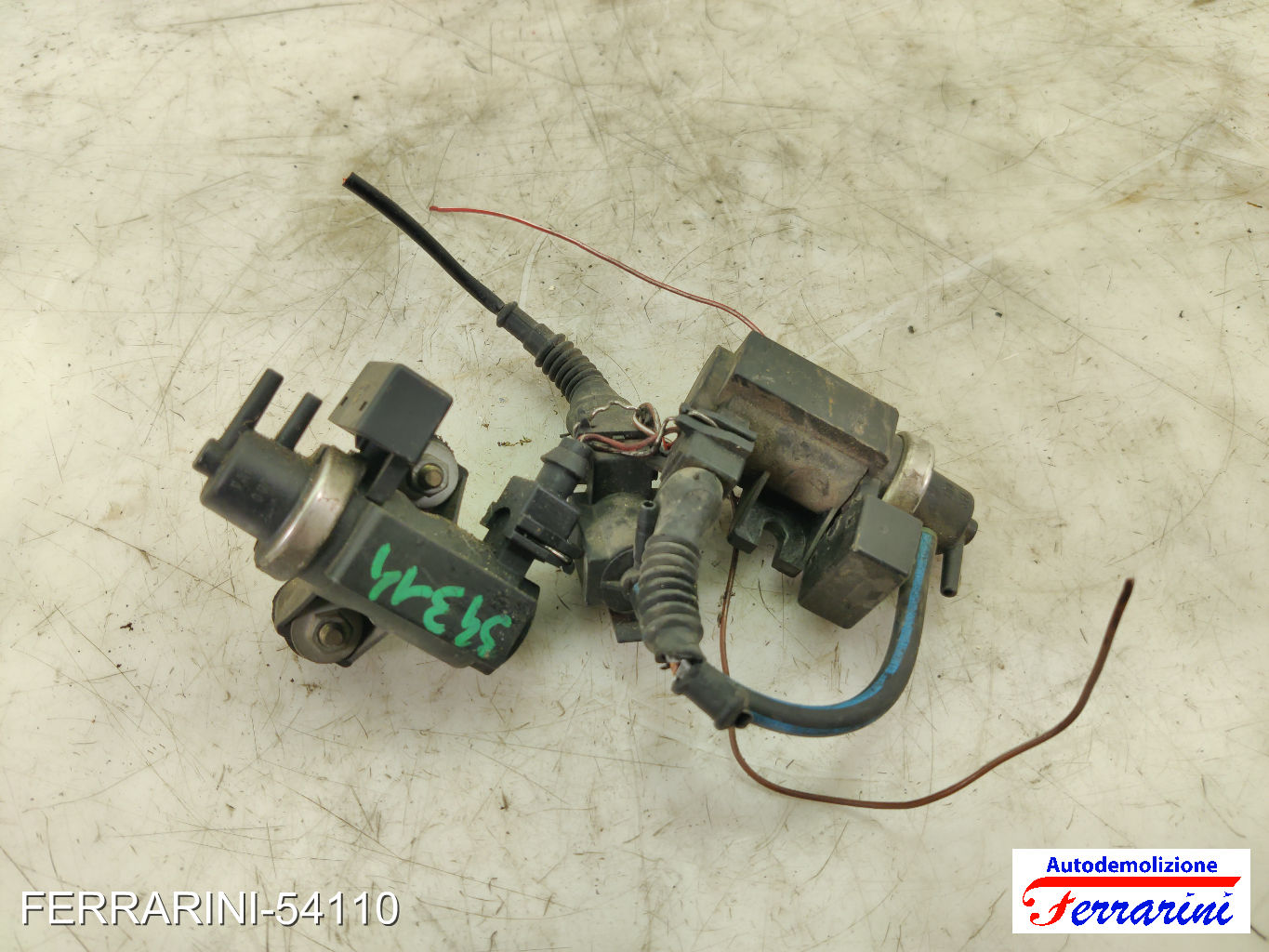 Elettrovalvola pressione turbo BMW SERIE 3 E46 320D 1998-2001 72234100, 01043