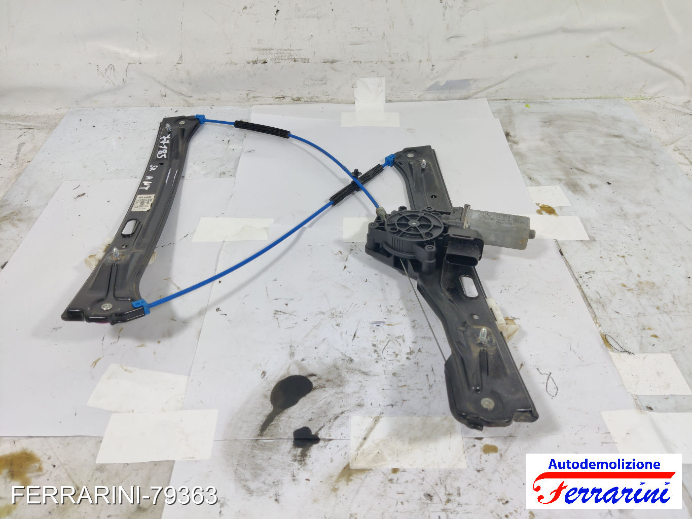 Alzavetro BMW 3 TOURING F31 2012-2019 sinistro, sx, frontale, anteriore 8