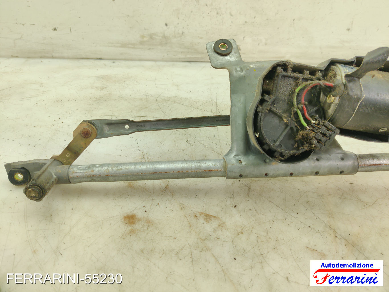 Spazzacqua Motorino Tergicristallo VW POLO 6N1 1995-1999 anteriore, frontale