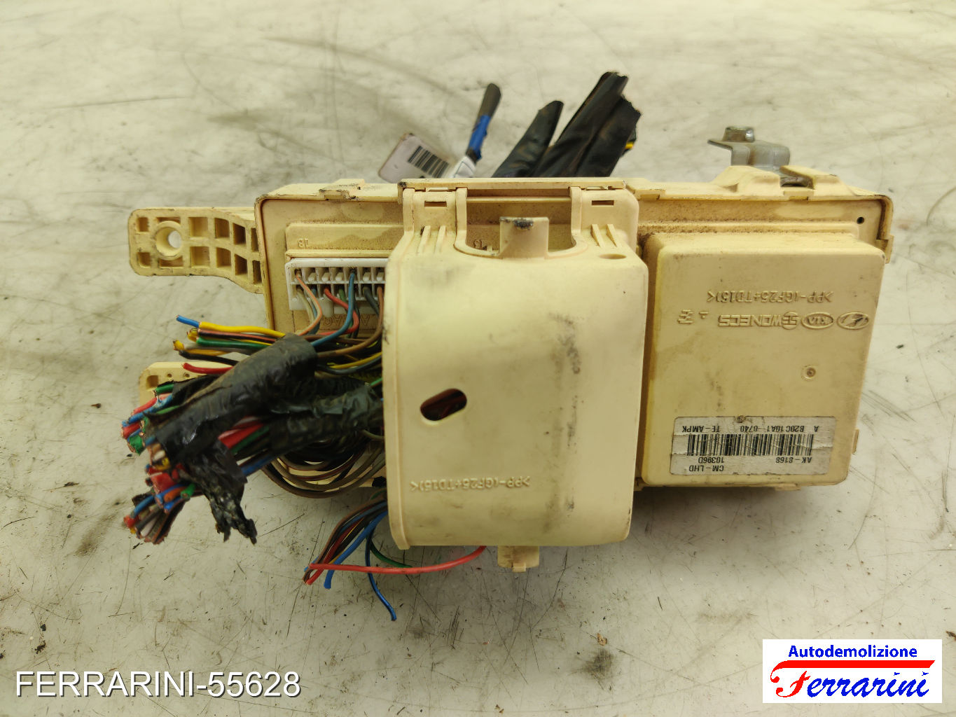Fusibiliera Scatola Fusibili Body Computer HYUNDAI SANTA FE 2 CM 2.0 CRDI 4X4 10