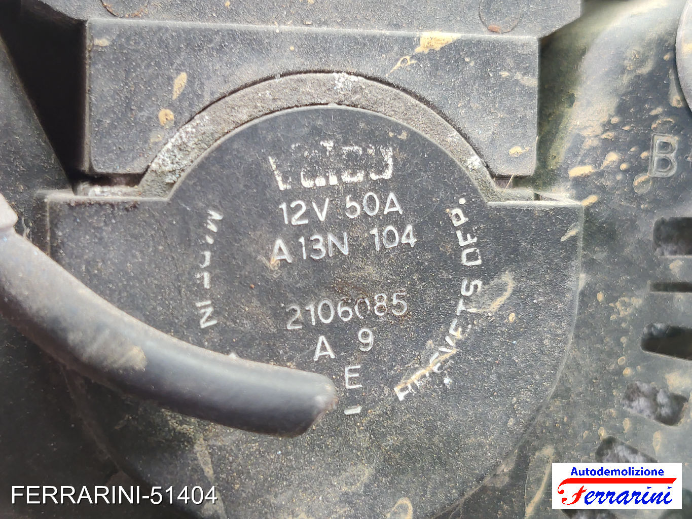 Alternatore RENAULT 9 L42 1.2 1985-1988 7700764382, 7701499227, 2106085