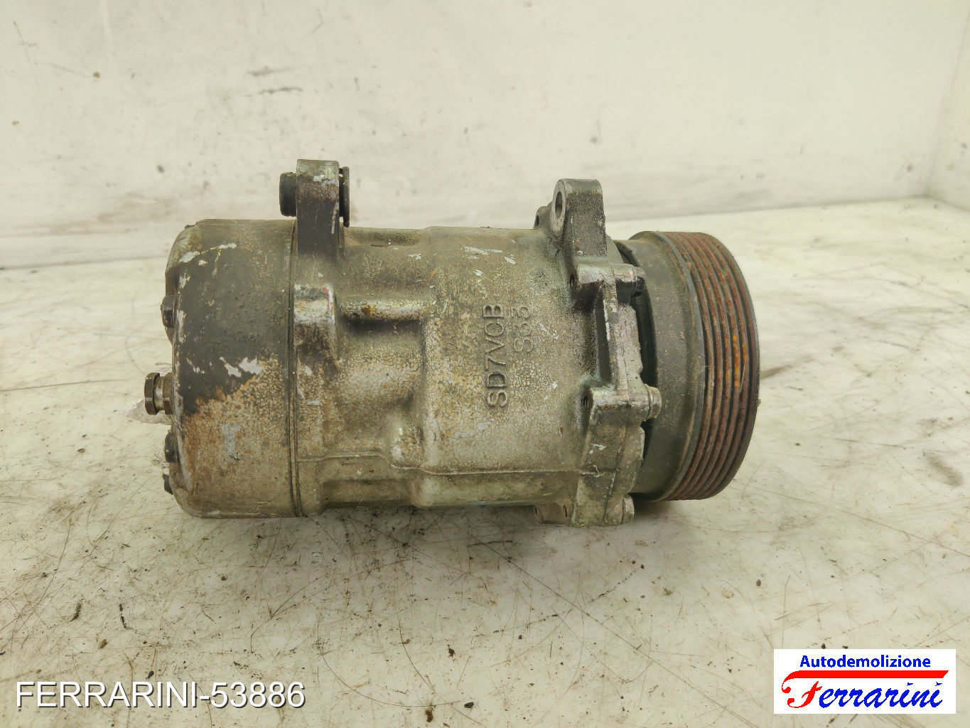 Compressore Clima SEAT IBIZA 2 6K1 1.4I 1993-2002 SD7V161233, 1080, 1080E 7
